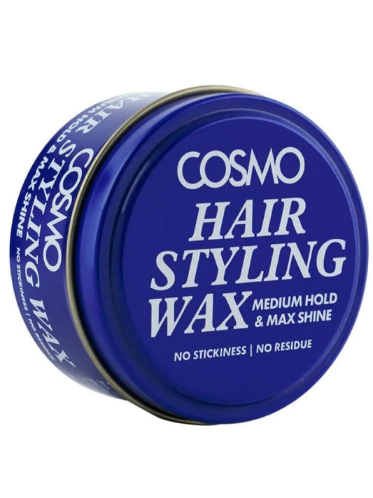 Buy Cosmo Hair Styling Wax Medium Hold 100g (Blue) in Pakistan