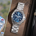 Buy Tag Heuer Formula 1 Chronograph Blue Dial Silver Steel Strap Watch for for Men - CAZ101K.BA0842 in Pakistan