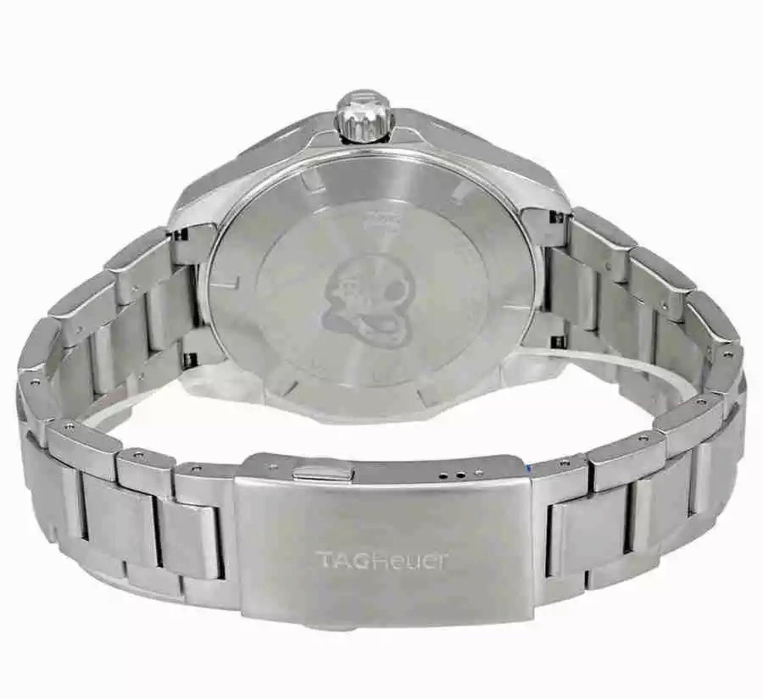 Buy Tag Heuer Aquaracer Black Dial Silver Steel Strap Watch for Men - WAY101A.BA0746 in Pakistan