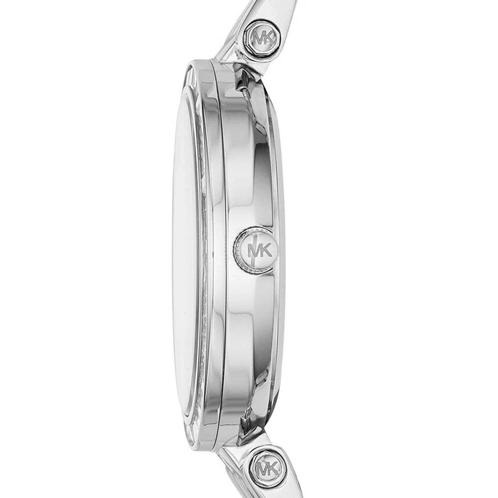 Buy Michael Kors Womens Quartz Silver Dial Silver Stainless Steel 33mm Watch - Mk3364 in Pakistan