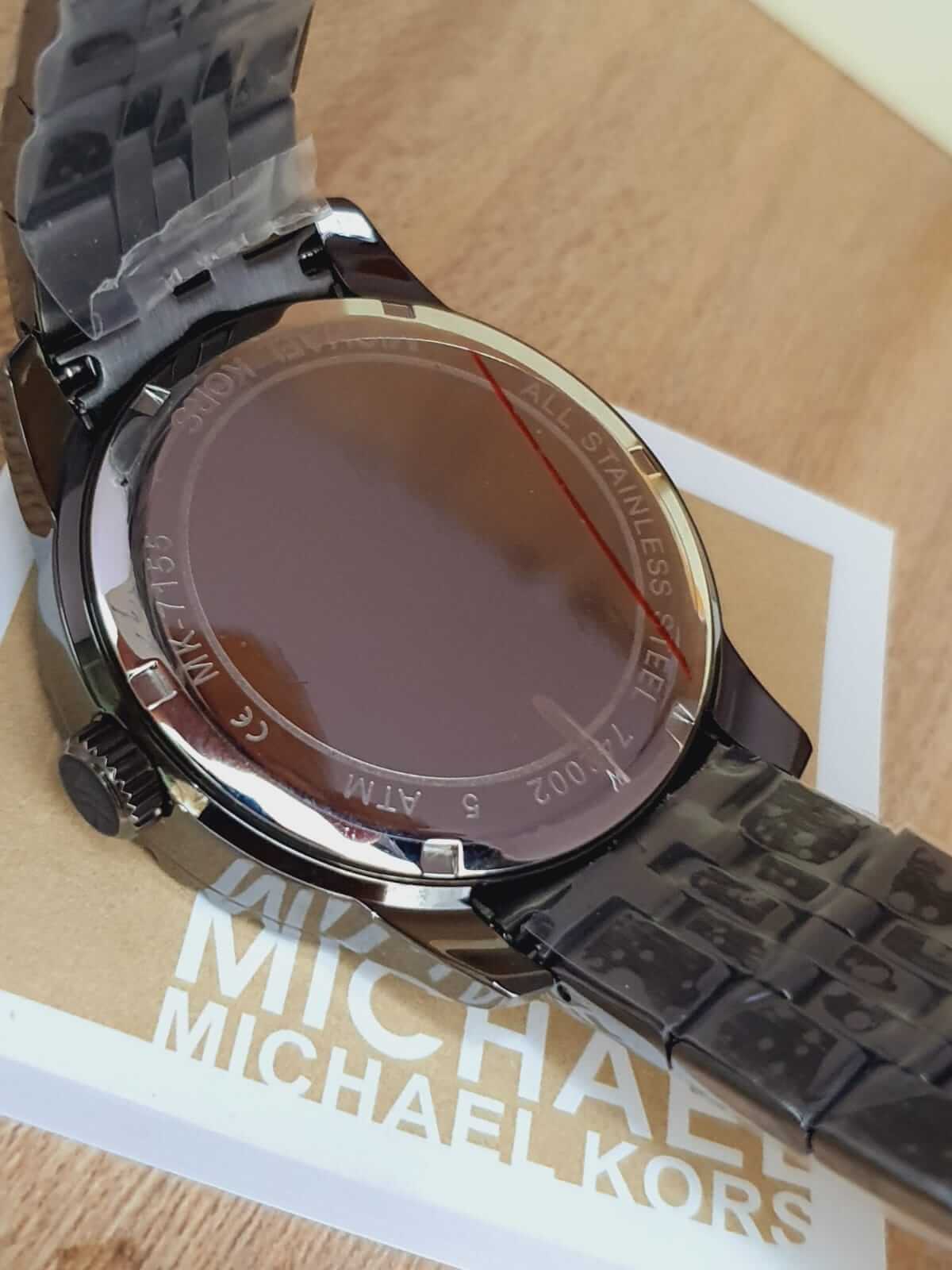 Buy Michael Kors Mens Chronograph Quartz Stainless Steel Blue Dial 44mm Watch - Mk7155 in Pakistan