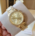 Buy Michael Kors Women's Ritz Chronograph Gold-tone Stainless Steel Watch - Mk6597 in Pakistan