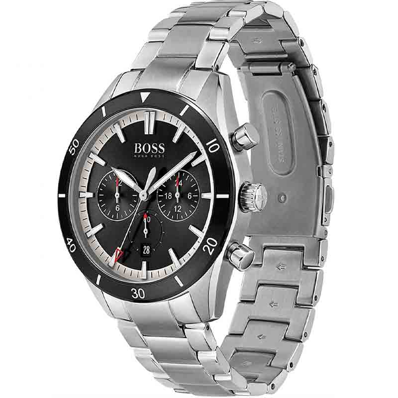 Buy Hugo Boss Mens Quartz Stainless Steel Black Dial 44mm Watch - 1513862 in Pakistan