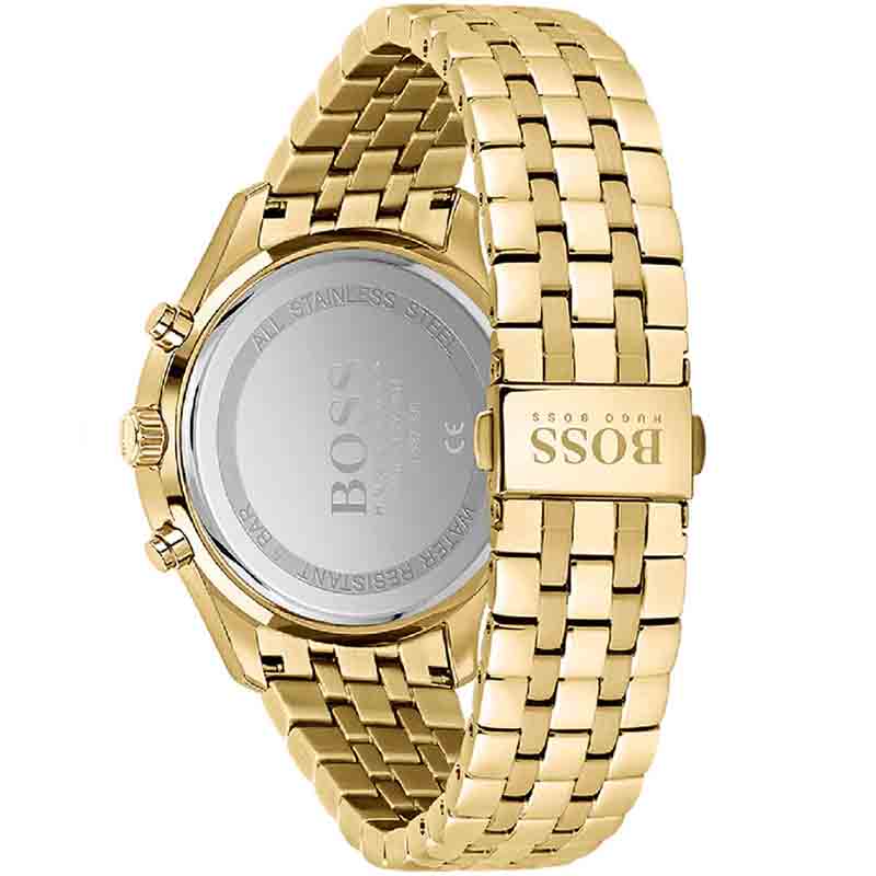 Buy Hugo Boss Mens Chronograph Stainless Steel Blue Dial 42mm Watch - 1513841 in Pakistan