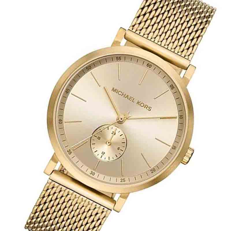 Buy Michael Kors Irving Gold Dial Gold Mesh Bracelet Watch for Women - MK8741 in Pakistan