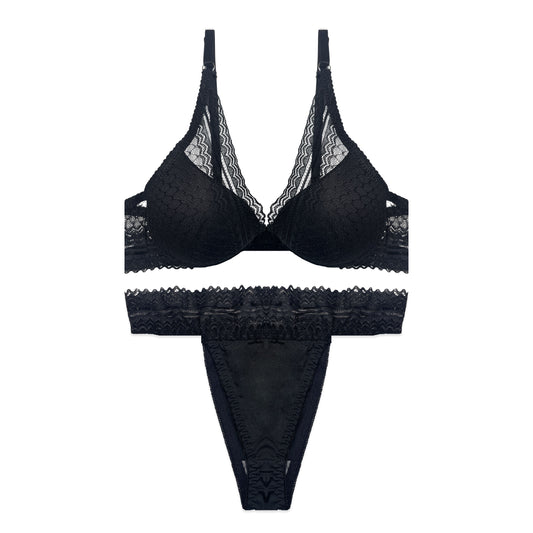 Buy Azure Non Padded Bra and Panty Set in Pakistan