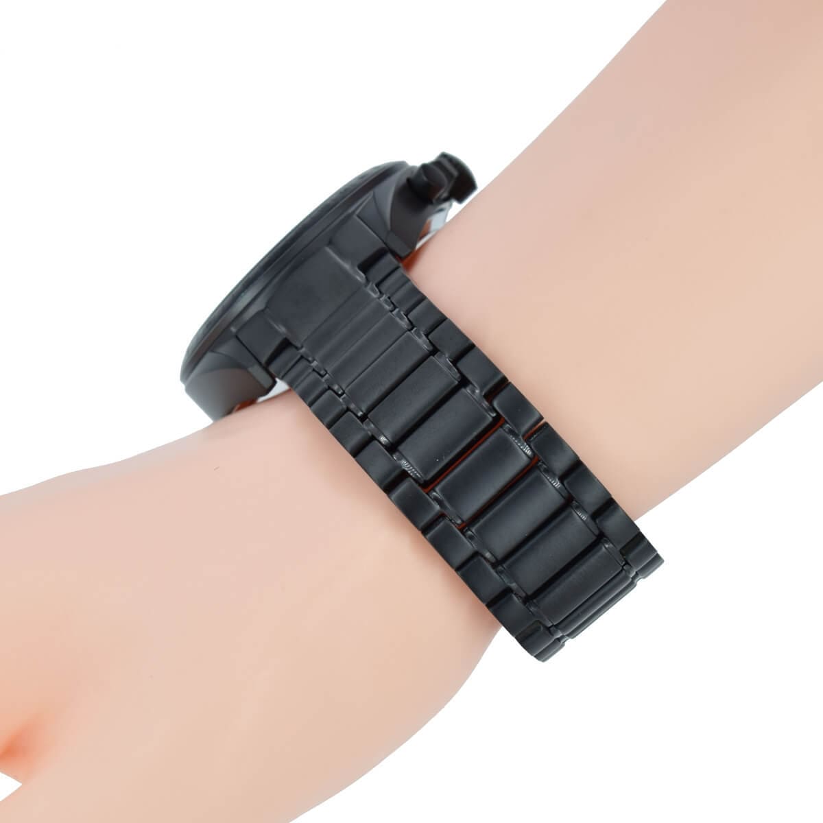 Buy Hugo Boss Mens Chronograph Quartz Stainless Steel Black Dial 45mm Watch - 1513277 in Pakistan