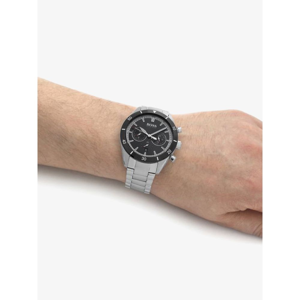Buy Hugo Boss Mens Quartz Stainless Steel Black Dial 44mm Watch - 1513862 in Pakistan