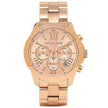 Buy Michael Kors Runway Rose Gold Stainless Steel Rose Gold Dial Chronograph Quartz Watch For Ladies - Mk5778 in Pakistan