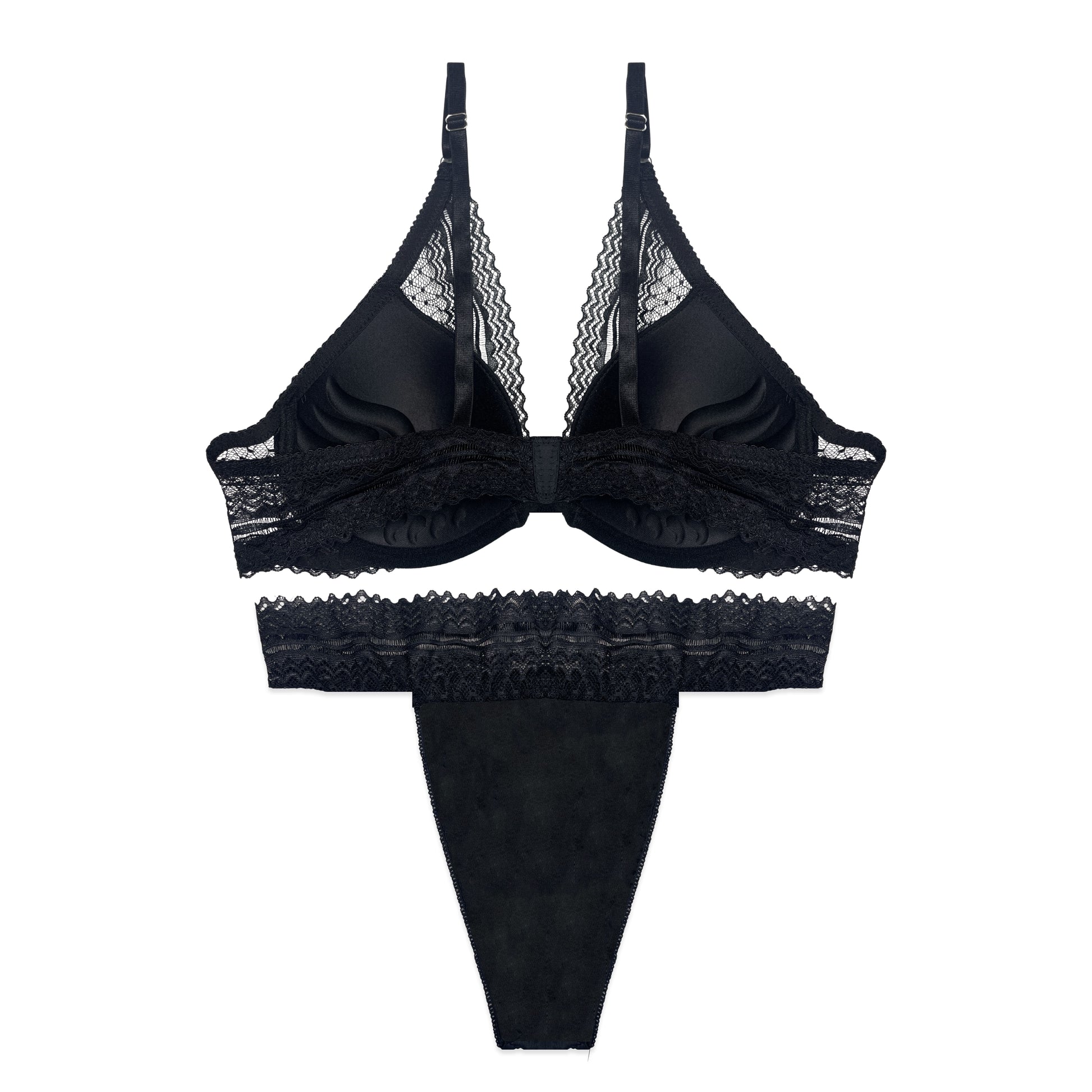 Buy Azure Non Padded Bra and Panty Set in Pakistan