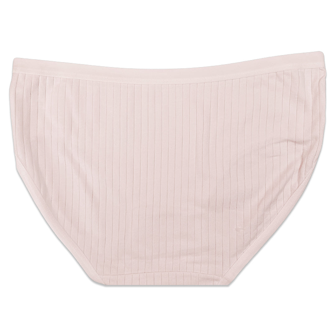Buy Pack of 3 Briefs Panties - Ribbed Cotton in Pakistan