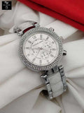 Buy Michael Kors Ladies Parker Silver Dial Silver Stainless Steel Strap Watch MK6354 in Pakistan