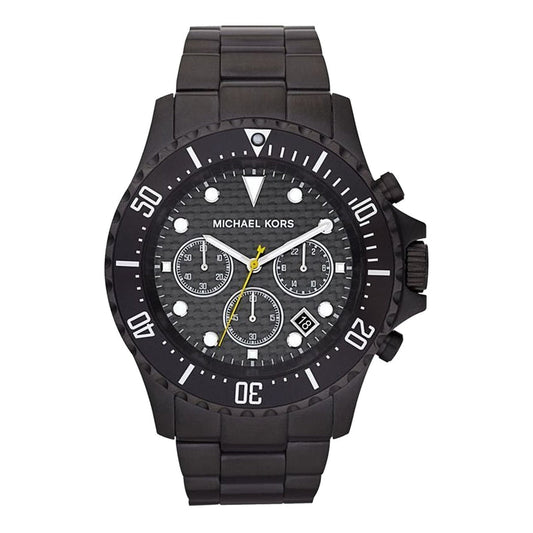 Buy Michael Kors Mens Stainless Steel Black Dial 45mm Watch - Mk8257 in Pakistan