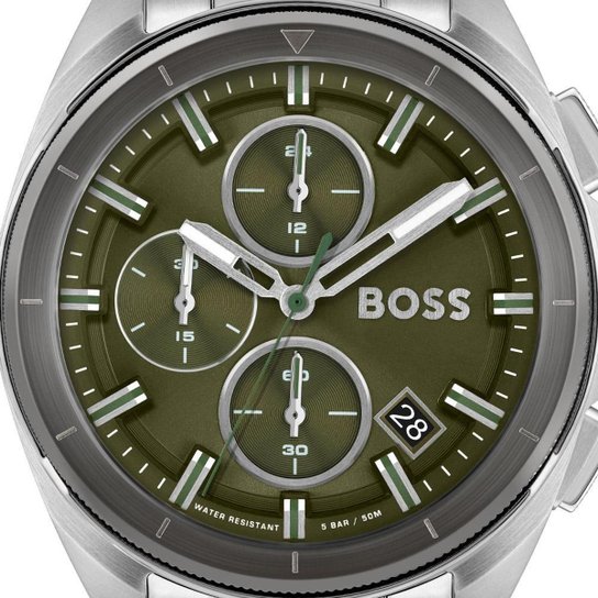 Buy Hugo Boss Volane Chronograph Watch with Green Dial Mens Watch - 1513951 in Pakistan