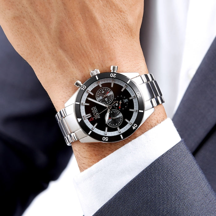 Buy Hugo Boss Mens Quartz Stainless Steel Black Dial 44mm Watch - 1513862 in Pakistan