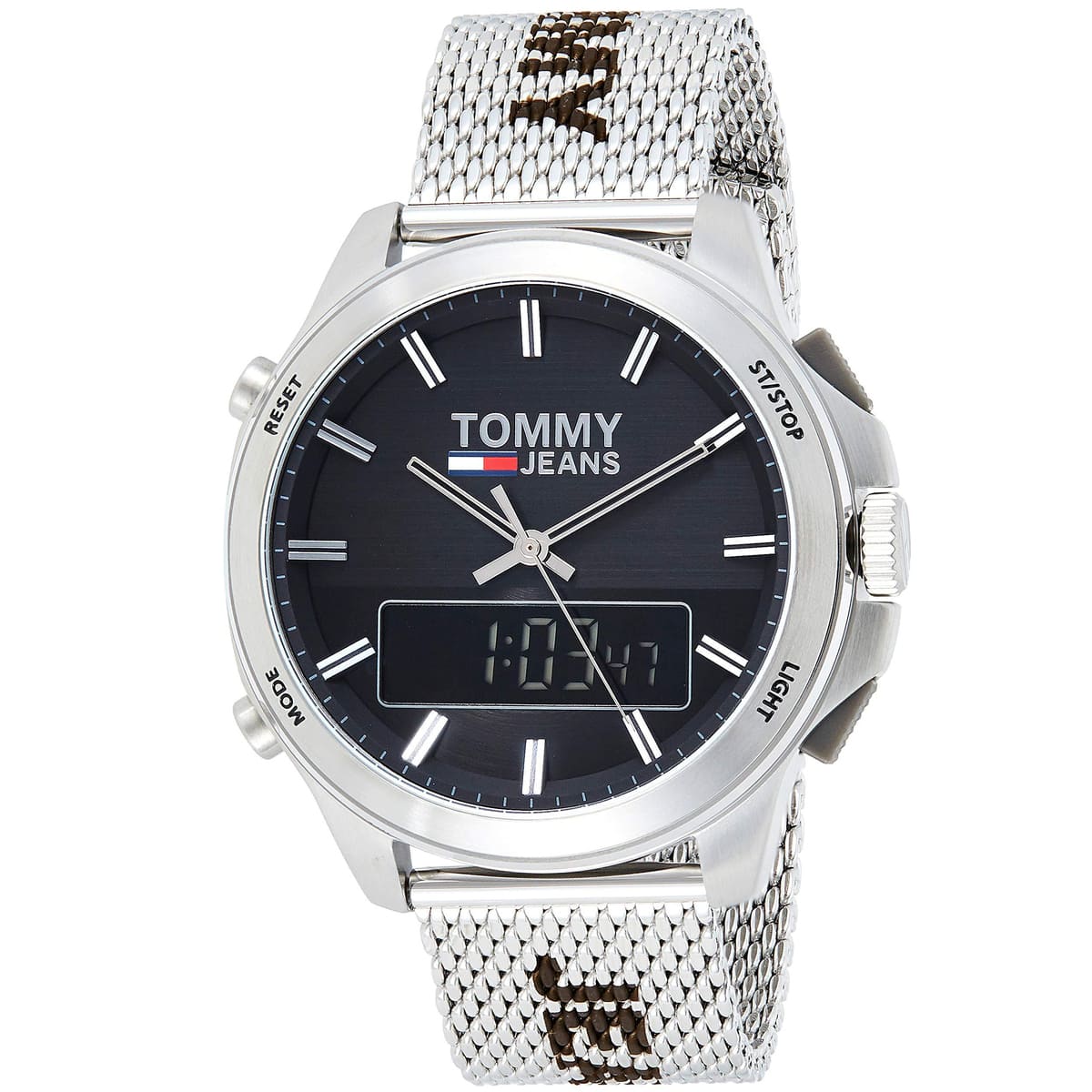 Buy Tommy Hilfiger Expedition Grey Dial Silver Steel Strap Watch for Men - 1791765 in Pakistan