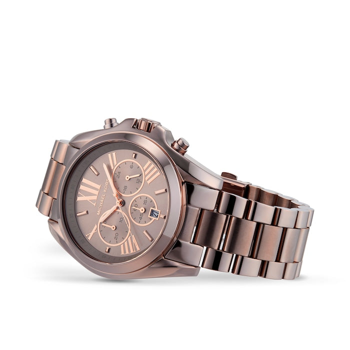 Buy Michael Kors Bradshaw Chronograph Sable Dial Brown Steel Strap Watch for Women  - MK6247 in Pakistan