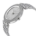 Buy Michael Kors Darci Crystal Pave Silver Dial Silver Stainless Steel Strap Ladies Watch - Mk3437 in Pakistan