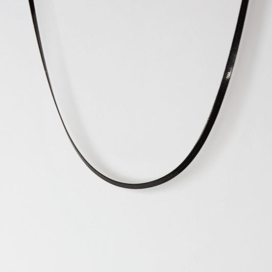 Buy Flat Snake Chain Black in Pakistan