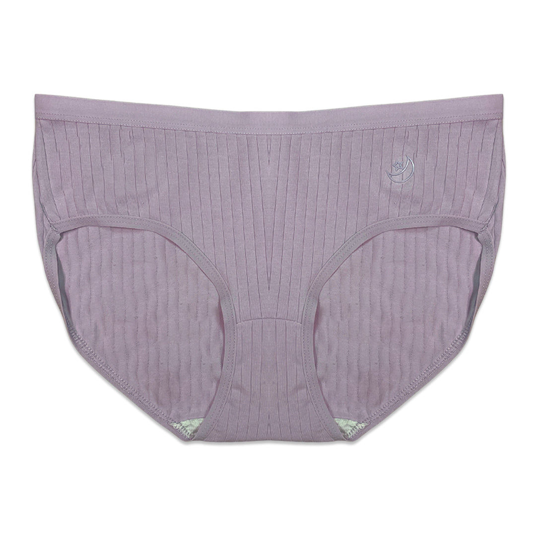 Buy Pack of 3 Briefs Panties - Ribbed Cotton in Pakistan
