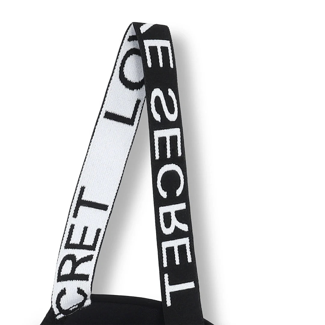 Buy Aundies Padded Bra and Panty Set Black in Pakistan