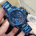 Buy Michael Kors Mens Chronograph Quartz Stainless Steel Blue Dial 42mm Watch - Mk6248 in Pakistan