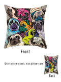 Buy SHEIN 1pc Dog Pattern Cushion Cover Without Filler in Pakistan