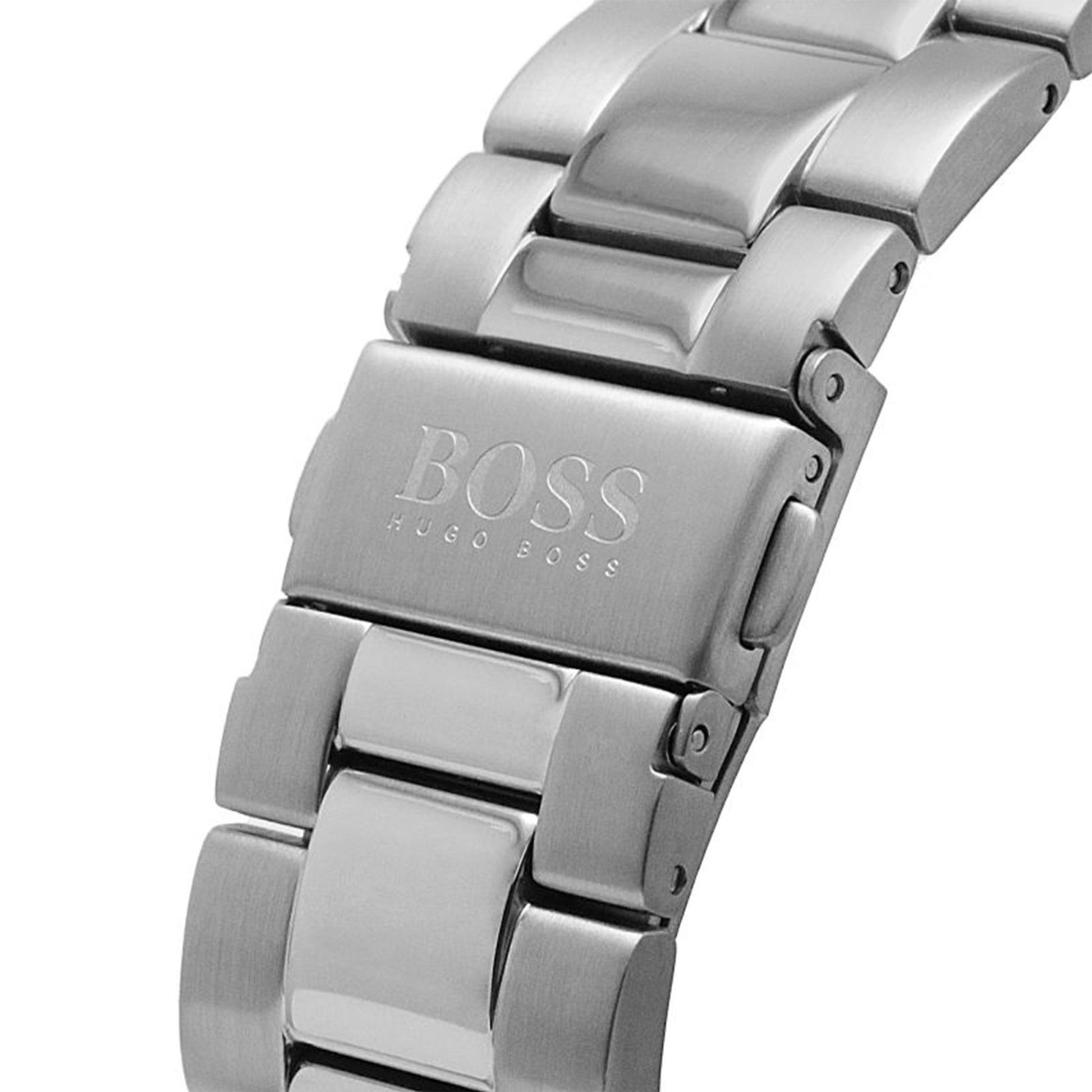 Buy Hugo Boss Womens Quartz Silver Stainless Steel Black Dial 38mm Watch - 1502614 in Pakistan