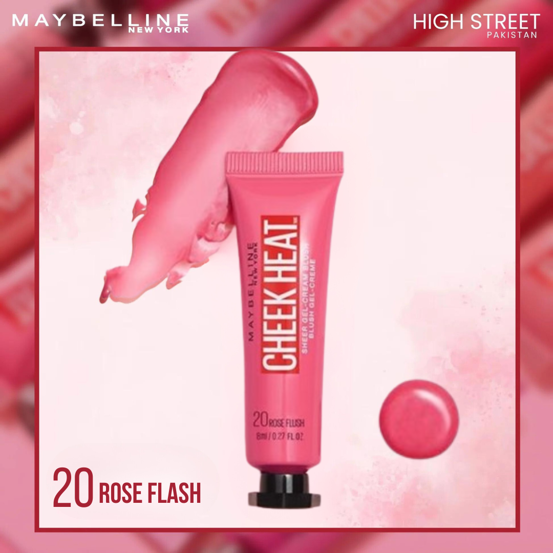 Buy Maybelline Cheek Heat Gel Cream Blush in Pakistan