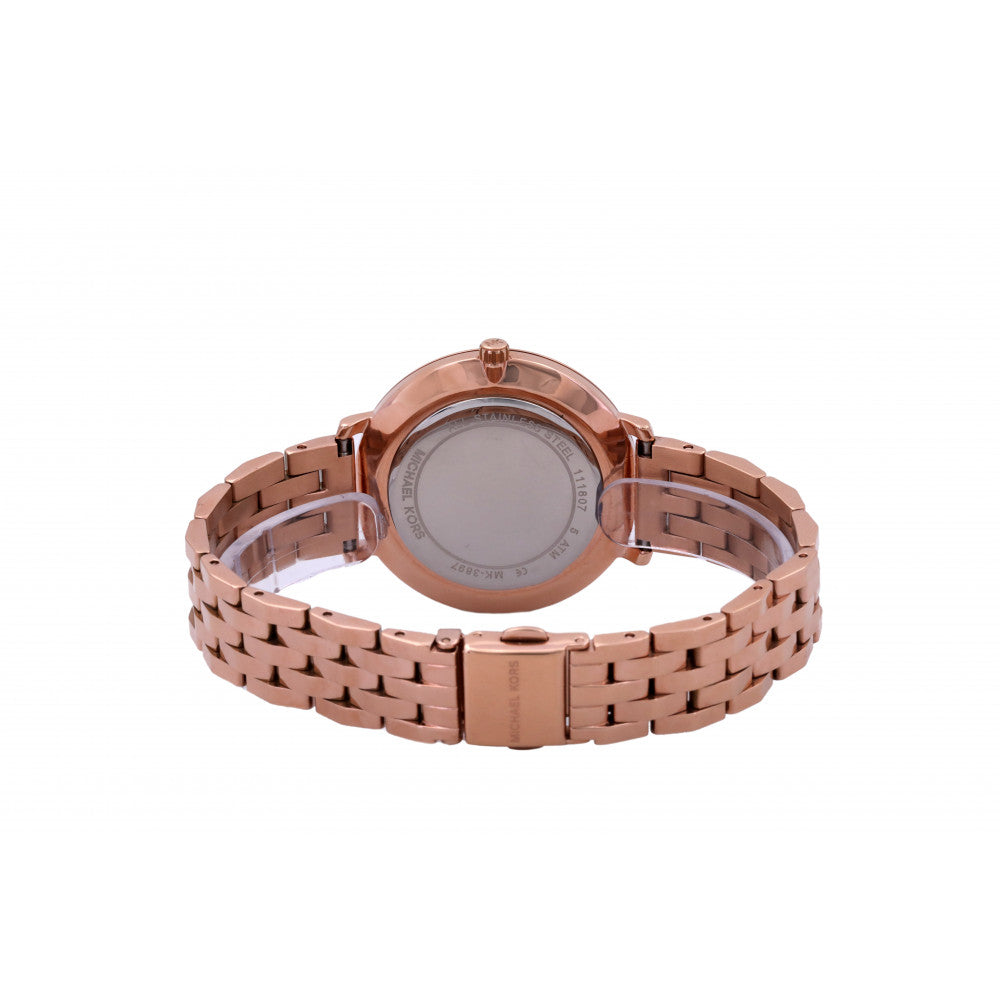 Buy Michael Kors Women's Pyper Three-hand Rose Gold-tone Stainless Steel Watch - Mk3897 in Pakistan