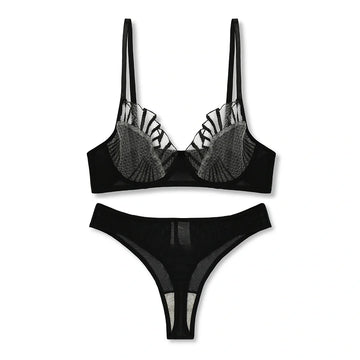 Buy Seashell Non Padded Bra and Panty Set in Pakistan