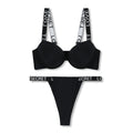 Buy Aundies Padded Bra and Panty Set Black in Pakistan