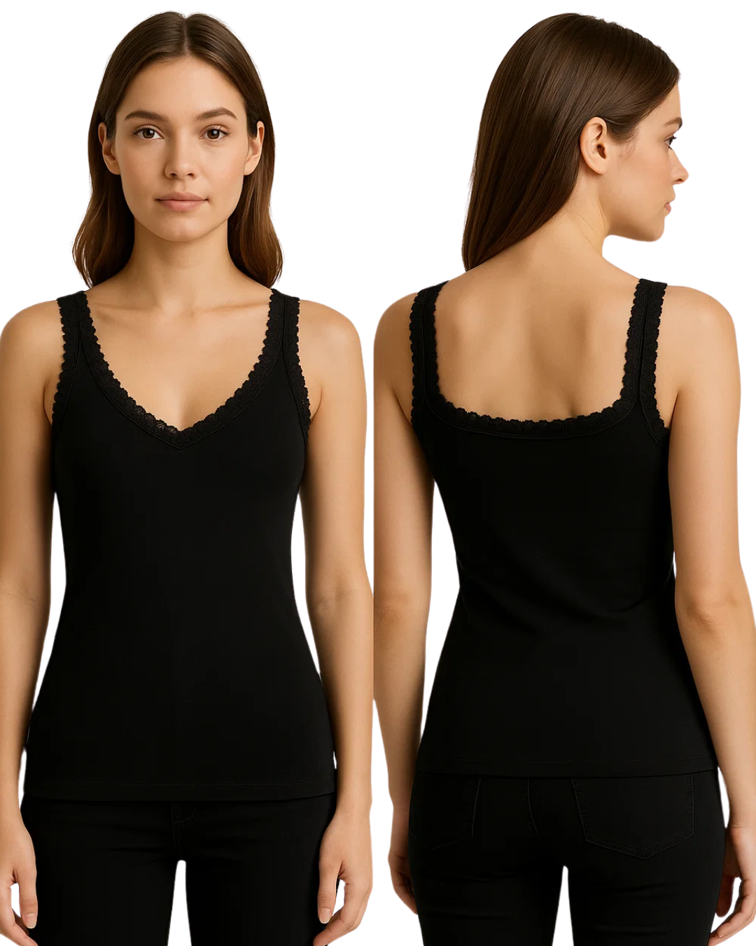 Buy Camisole - Lace Neck in Pakistan