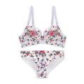 Buy Della Floral Padded Bra and Panty Set in Pakistan