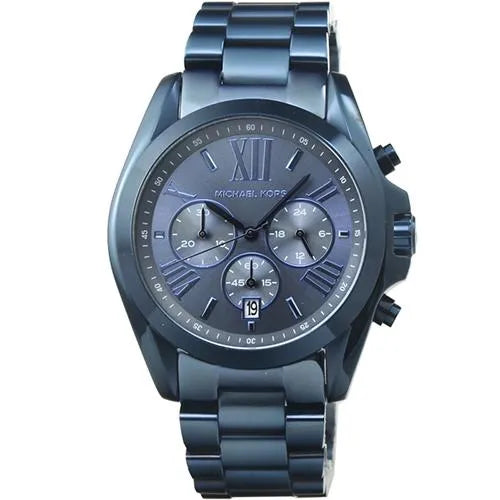 Buy Michael Kors Mens Chronograph Quartz Stainless Steel Blue Dial 42mm Watch - Mk6248 in Pakistan