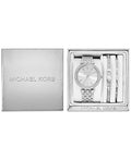 Buy Michael Kors Womens Quartz Stainless Steel Silver Dial 33mm Watch - Mk3429 in Pakistan