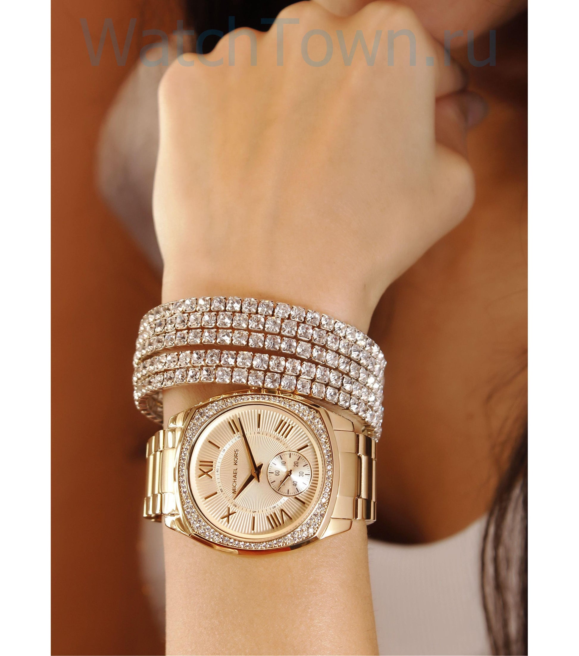 Buy Michael Kors Bryn Gold Dial Women's Watch - Mk6134 in Pakistan