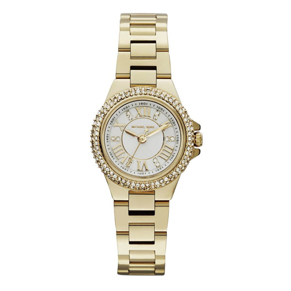 Buy Michael Kors Camille White Dial Crystal-set Gold-tone Ladies Watch - Mk3252 in Pakistan