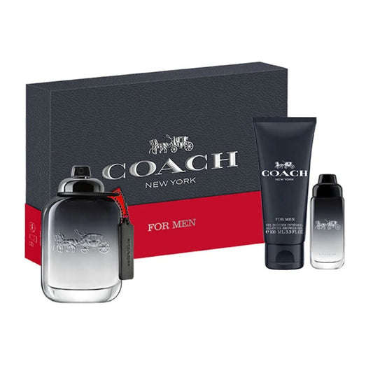 Buy Coach Men Set 3s (Edt 100ml+ S/G 100ml+Edt15ml) in Pakistan