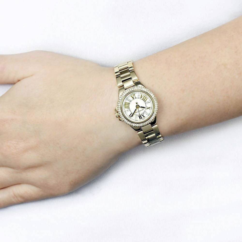Buy Michael Kors Camille White Dial Crystal-set Gold-tone Ladies Watch - Mk3252 in Pakistan