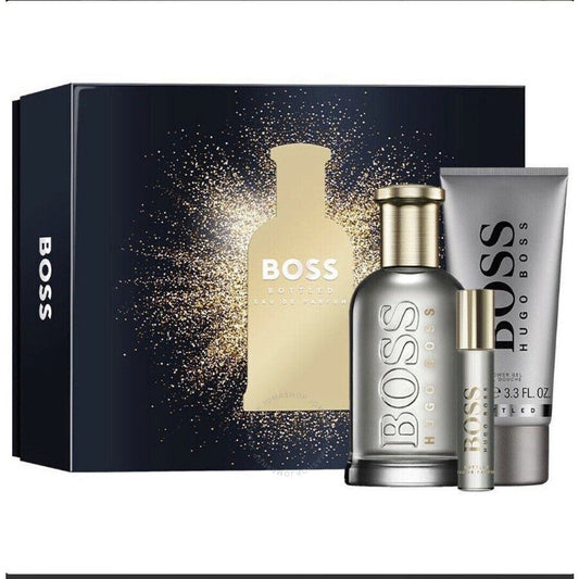 Buy Hugo Boss Bottled Men 3s Gift Set (Edp 100ml+Edp 10ml+Sg 100ml) in Pakistan