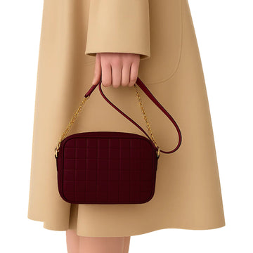 Buy Aura AHD Crossbody Bag - Red Wine in Pakistan