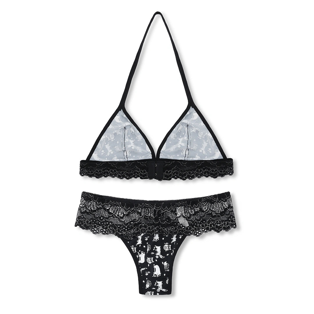 Buy Bra Set - Cozy Cat in Pakistan