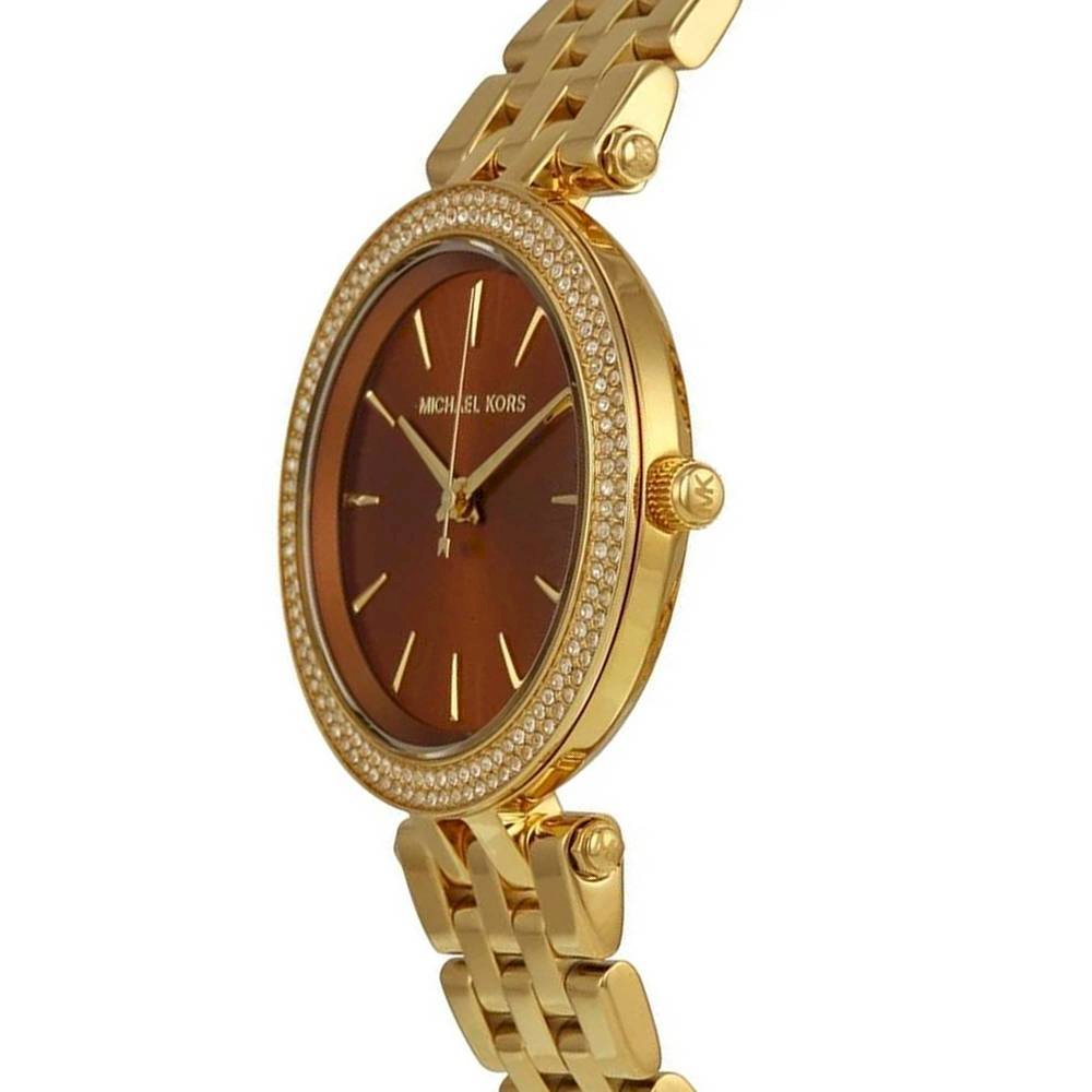 Buy Michael Kors Darci Mini Gold Dial Gold-tone Stainless Steel Strap Ladies Watch - Mk3408 in Pakistan