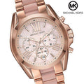 Buy Michael Kors Bradshaw Chronograph Quartz Two Tone Strap Ladies Watch - Mk6830 in Pakistan