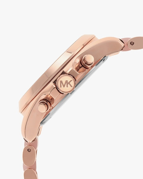 Buy Michael Kors Bradshaw Chronograph Quartz Two Tone Strap Ladies Watch - Mk6830 in Pakistan