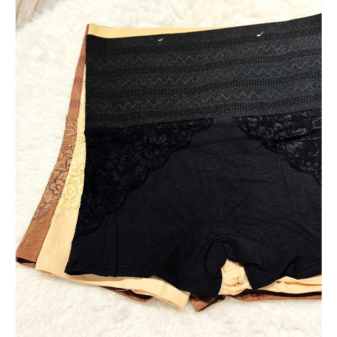 Buy Sajiero Waist Rib Belt Butt Lifter Tummy Control Boxer Shapewear in Pakistan