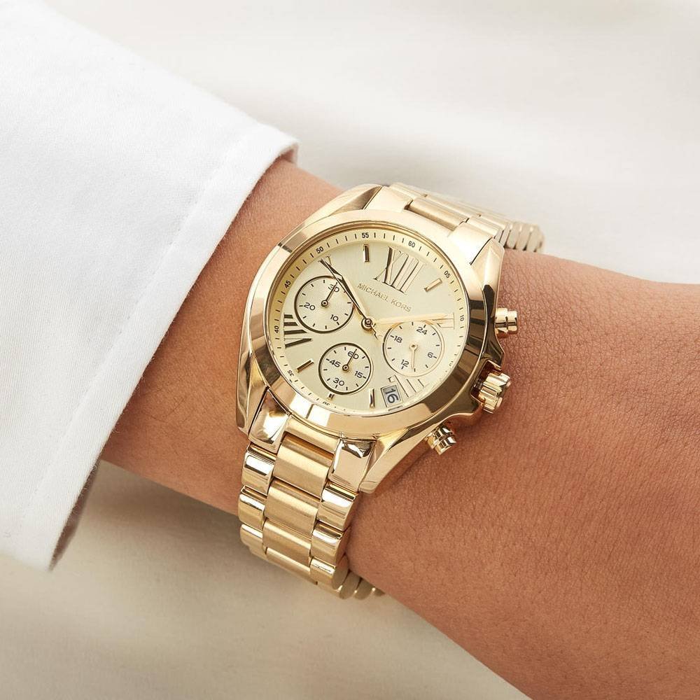 Buy Michael Kors Womens Quartz Stainless Steel Gold 35mm Watch - Mk5798 in Pakistan