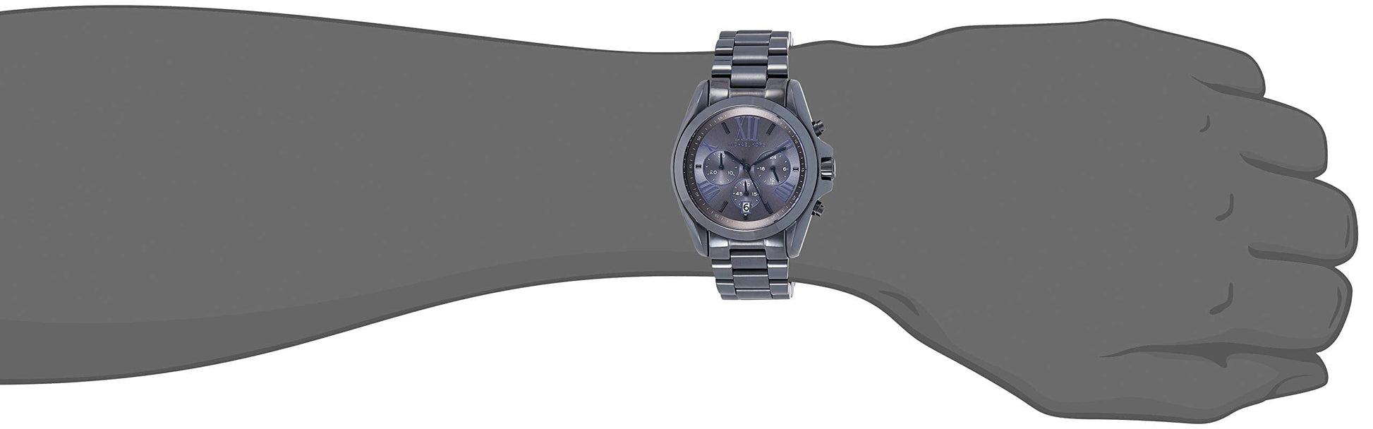 Buy Michael Kors Mens Chronograph Quartz Stainless Steel Blue Dial 42mm Watch - Mk6248 in Pakistan