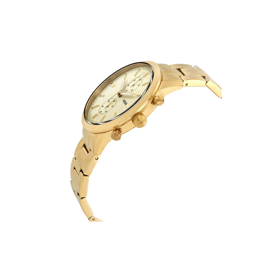 Buy Townsman White Dial Gold Steel Strap Watch For Men in Pakistan